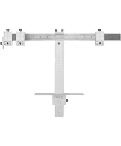 Шаблон для розмітки отворів Т-подібний YATO 250 мм, з метричною та дюймовою шкалами + чохол (YT-44130), фото  | SNABZHENIE.com.ua