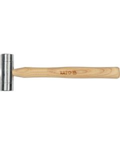 Молоток алюминиевый YATO 30x280 мм, 150 г, с деревянной ручкой, фото  | SNABZHENIE.com.ua