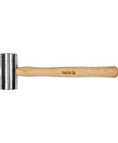 Молоток слесарный алюминиевый YATO 50x320 мм, 580 г, с деревянной ручкой, фото  | SNABZHENIE.com.ua