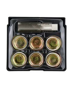 Набір для ремонту масляних пробок YATO, M22x1.5, 6 шт, алюміній, фото  | SNABZHENIE.com.ua