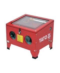 Камера пескоструйная YATO 90 л, 4 форсунки, 0.27-0.82 МПа, фото  | SNABZHENIE.com.ua