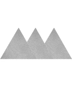 Сетка абразивная, твердая, треугольная, на липучке, к шлифмашине YATO G100, l280 мм, 3 шт (YT-84612), фото  | SNABZHENIE.com.ua