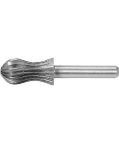 Фреза грушевидная по металлу YATO 13x25/55 мм, HSS 4241, хв. 6 мм, фото  | SNABZHENIE.com.ua