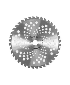Ніж дисковий для газонокосарок YT-85001, YT-85003 YATO 255 x 25.4 мм, 40 зубів (YT-85150), фото  | SNABZHENIE.com.ua