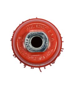 Щетка зачистная нейлоновая чашка YATO 65 мм с гайкой М14, фото  | SNABZHENIE.com.ua