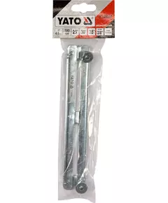 Направляющая к напильнику YT-85025 YATO 4 мм, 190х30 мм, под углы 25°, 30°, 35°, винт (YT-85044), фото  | SNABZHENIE.com.ua