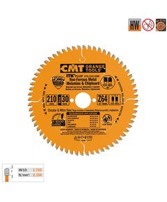 Диск пильний CMT 160x1,8/1,2x20 Z48 TCG NEG -6° для алюмінію, фото  | SNABZHENIE.com.ua