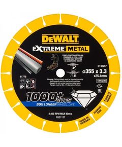 Диск алмазный DeWALT 355 мм для металла, фото  | SNABZHENIE.com.ua
