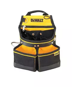 Поясна сумка з двома кишенями під кріплення та скобою для молотка, DeWALT (DWST1-75650), фото  | SNABZHENIE.com.ua