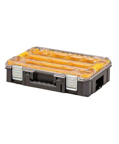 Органайзер DeWALT TSTAK с прозрачной крышкой, 10 ячеек, IP54, фото  | SNABZHENIE.com.ua