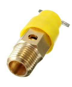 Клапан предохранительный AIRKRAFT SP009-8, 1/4, 8 атм., фото  | SNABZHENIE.com.ua