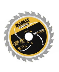 Диск пильний DeWALT XR 165x20 мм, 24 зуба, 10°, ATB + R, фото  | SNABZHENIE.com.ua