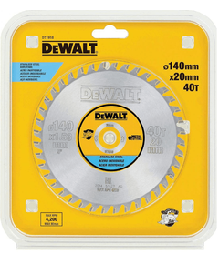 Диск пильный DeWALT 140x20 мм, 40 зубьев, 10° для DCS373, фото  | SNABZHENIE.com.ua