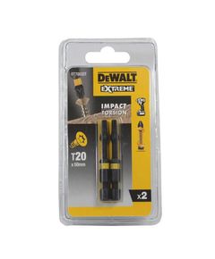 Набір біт DeWALT Torx T20 50 мм, 2 шт, IMPACT TORSION, фото  | SNABZHENIE.com.ua