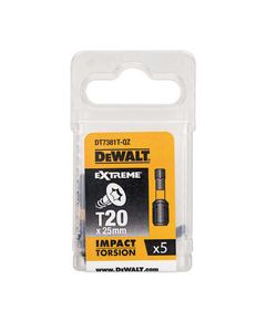 Набор бит DeWALT IMPACT TORSION Torx T20, 25 мм, 5 шт, фото  | SNABZHENIE.com.ua