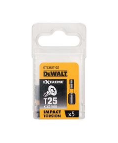 Набор бит DeWALT Torx T25, 25 мм, 5 шт, фото  | SNABZHENIE.com.ua