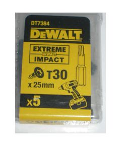 Набор бит DeWALT IMPACT TORSION Torx T30, 25 мм, 5 шт., фото  | SNABZHENIE.com.ua