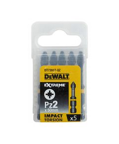 Набір біт DeWALT IMPACT TORSION EXTREME Pz2, 50 мм, 5 шт, фото  | SNABZHENIE.com.ua