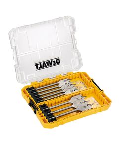 Набір перових свердел DeWALT по дереву, 8 шт, кейс ToughCase DT70750, фото  | SNABZHENIE.com.ua
