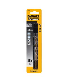 Сверло DeWALT EXTREME кобальтове HSS-CO 8 мм, 117 мм, фото  | SNABZHENIE.com.ua