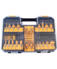 Набор фрез DeWALT 22 шт. универсальный, хвостовик 8 мм, фото  | SNABZHENIE.com.ua