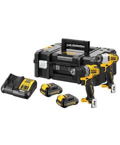 Набор DeWALT DCK2110C2T: два бесщеточных инструмента в комплекте, фото  | SNABZHENIE.com.ua