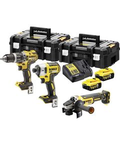 Набор инструментов DeWALT DCK384P2T с бесщеточными моторами, 3 предмета, фото  | SNABZHENIE.com.ua