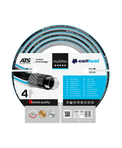 Садовий шланг CELLFAST MULTIFLEX ATS 1/2'' 25 м, фото  | SNABZHENIE.com.ua