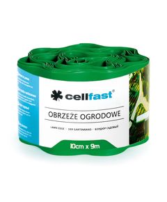 Бордюр газонный волнистый зеленый 10 см x 9 м CELLFAST 30-001H, фото  | SNABZHENIE.com.ua