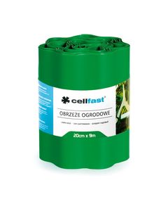 Бордюр газонный волнистый зеленый CELLFAST 20 см x 9 м, фото  | SNABZHENIE.com.ua