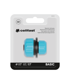 Перехідник BASIC 3/4''-1/2'' CELLFAST для з'єднання шлангів 50-110, фото  | SNABZHENIE.com.ua