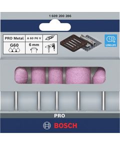 Набор шарошек BOSCH 5 шт, хвостовик 6 мм, зерно 60, фото  | SNABZHENIE.com.ua