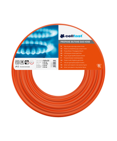 Шланг для газа пропан-бутан 9x2,5 мм, 25 м, CELLFAST 20-040, фото  | SNABZHENIE.com.ua