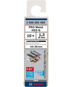 Сверло 1,3 мм HSS-G, 10 шт, BOSCH 2608585469, фото  | SNABZHENIE.com.ua