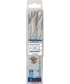 Сверло BOSCH HSS-G 15 мм, 4 шт., фото  | SNABZHENIE.com.ua