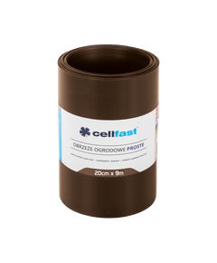 Бордюр газонний коричневий 20 см x 9 м CELLFAST 30-213H, фото  | SNABZHENIE.com.ua