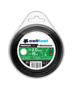 Леска для триммера PREMIUM 2,0 мм x 15 м CELLFAST 35-032, фото  | SNABZHENIE.com.ua