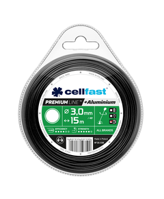 Леска для триммера CELLFAST PREMIUM 3,0 мм, 15 м, фото  | SNABZHENIE.com.ua