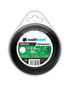 Леска для триммера CELLFAST PREMIUM, 2.4 мм, 90 м, фото  | SNABZHENIE.com.ua