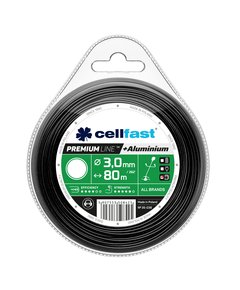 Леска для триммера CELLFAST PREMIUM 3,0 мм, 80 м, фото  | SNABZHENIE.com.ua