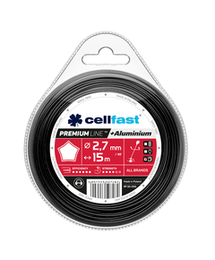Леска для триммера CELLFAST PREMIUM 2,7 мм x 15 м, фото  | SNABZHENIE.com.ua