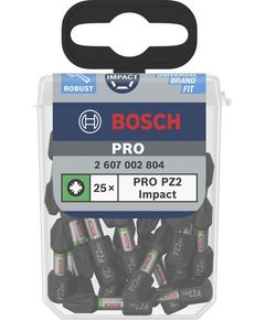 Бита PZ2 25 мм Impact Control TicTac, 25 шт, BOSCH (2607002804), фото  | SNABZHENIE.com.ua