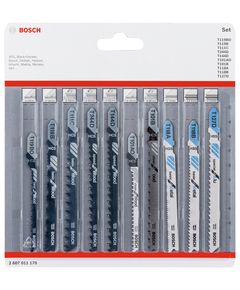 Набор полотен для лобзика Wood and Metal, 10 шт, BOSCH 2607011170, фото  | SNABZHENIE.com.ua