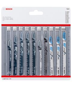 Набор полотен для лобзика Wood and Metal, 10 шт, BOSCH 2607011170, фото  | SNABZHENIE.com.ua