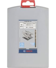 Набор сверл по металлу HSS-Co 19 шт ProBox D1-10 BOSCH 2608587014, фото  | SNABZHENIE.com.ua