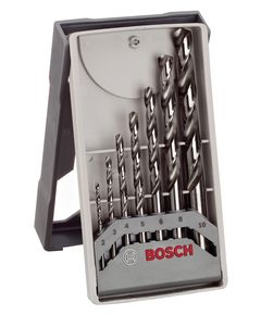 Набір сверел HSS-G Mini X-Line 2-10 мм, 7 шт, BOSCH (2608589295), фото  | SNABZHENIE.com.ua