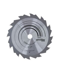Пильный диск BOSCH SPEEDLINE 160x16 мм 12T, фото  | SNABZHENIE.com.ua