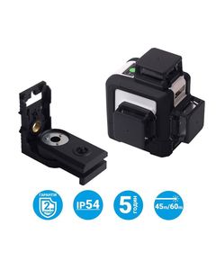 Лазерный уровень 3D-Mark 1H/2V 360-60, зеленый, с адаптером, фото  | SNABZHENIE.com.ua