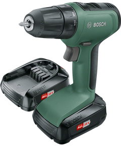 Дрель-шуруповерт Bosch UniversalDrill 18 В, 2 акум. в кейсі, фото  | SNABZHENIE.com.ua