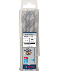 Сверла по металлу HSS-G 11.1 мм, 5 шт. BOSCH, фото  | SNABZHENIE.com.ua